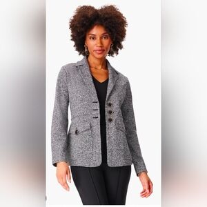 NWOT - NIC+ZOE Knit Editor Blazer - Large